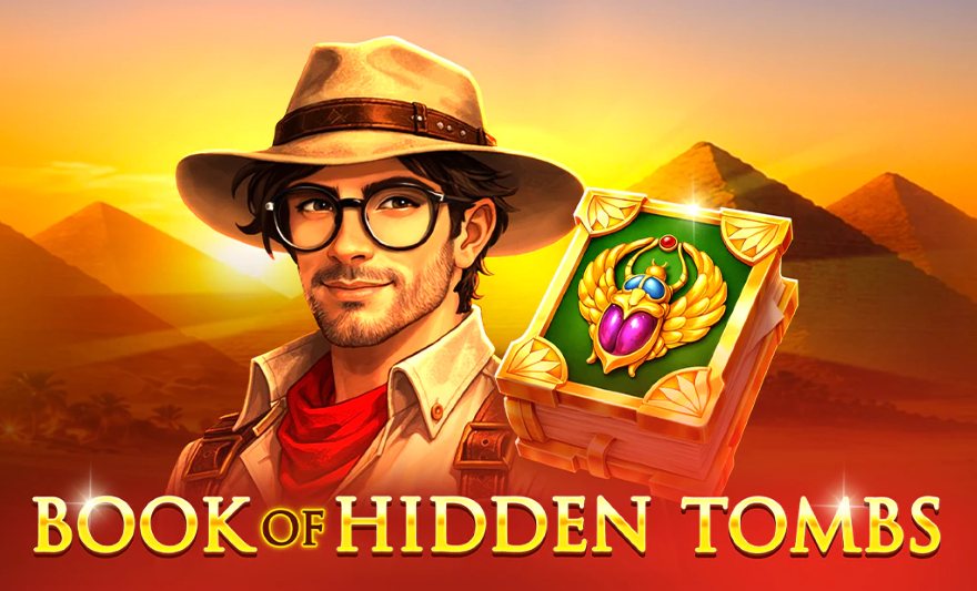 Book of Hidden Tombs pokie key art
