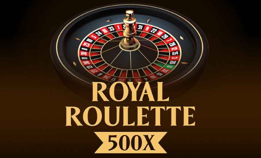 Royal Roulette x500 table game key art